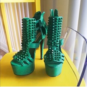 Steve Madden studded high heels